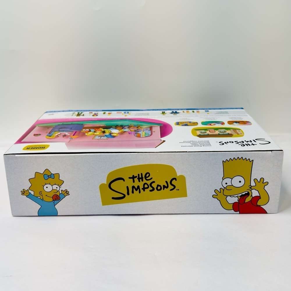 THE SIMPSONS Living Room Diorama House Playset inc Homer Figure by JAKKS Pacific - Picture 8 of 8